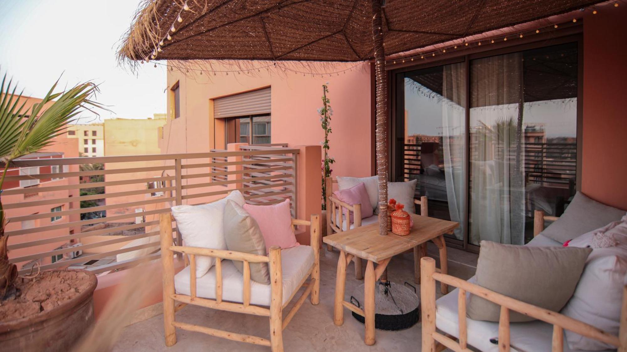 Piscine Chauffee - Sauna - Hammam - Appart Coeur De Gueliz Marrakesch Exterior foto